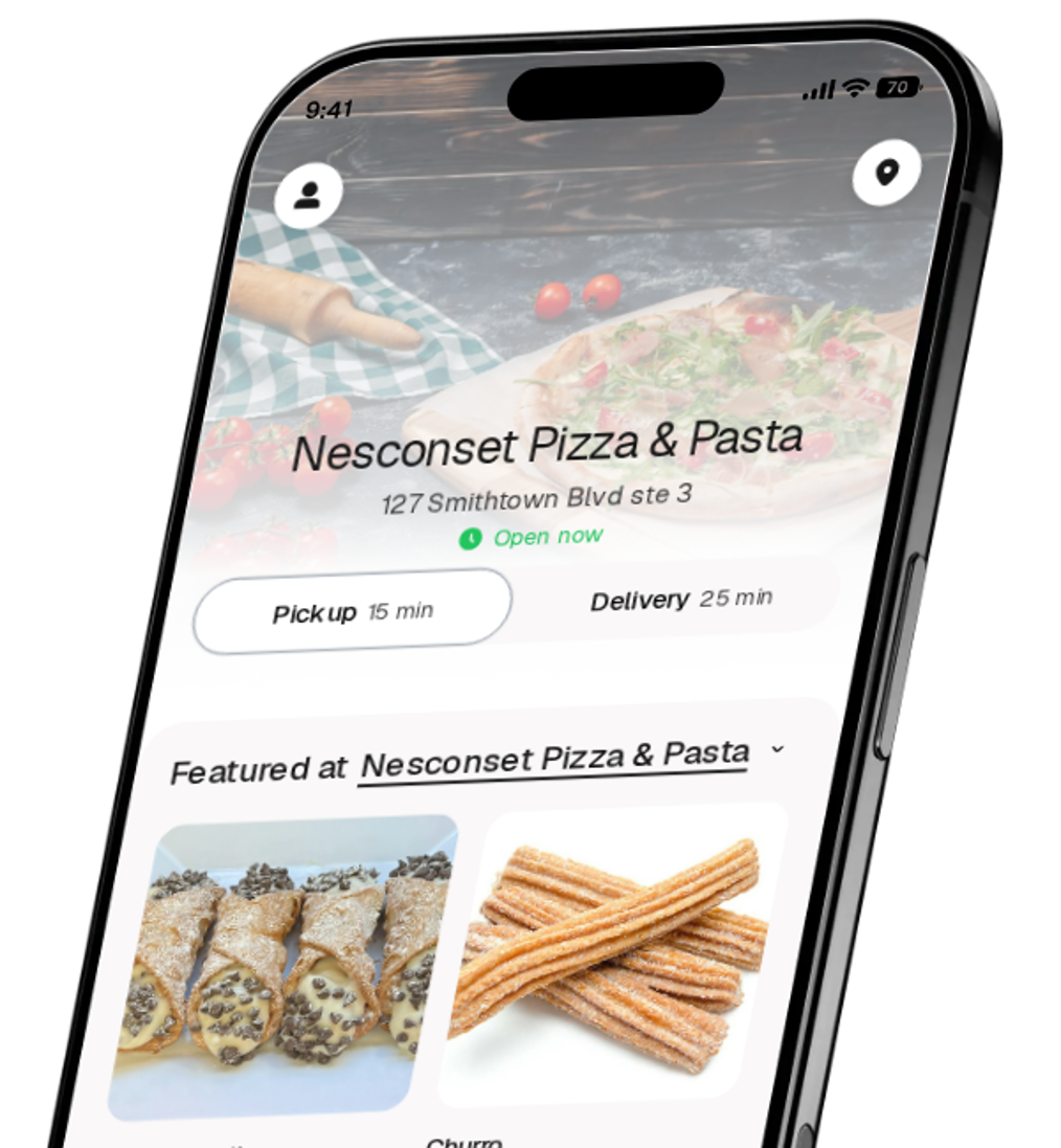 Nesconset Pizza & Pasta app preview