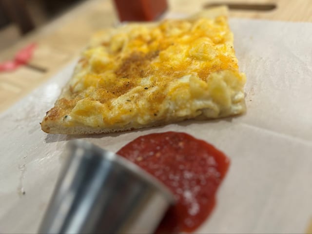 Mac & Cheese Slice.